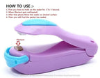 Portable Mini Heat Sealer (Multicolour)