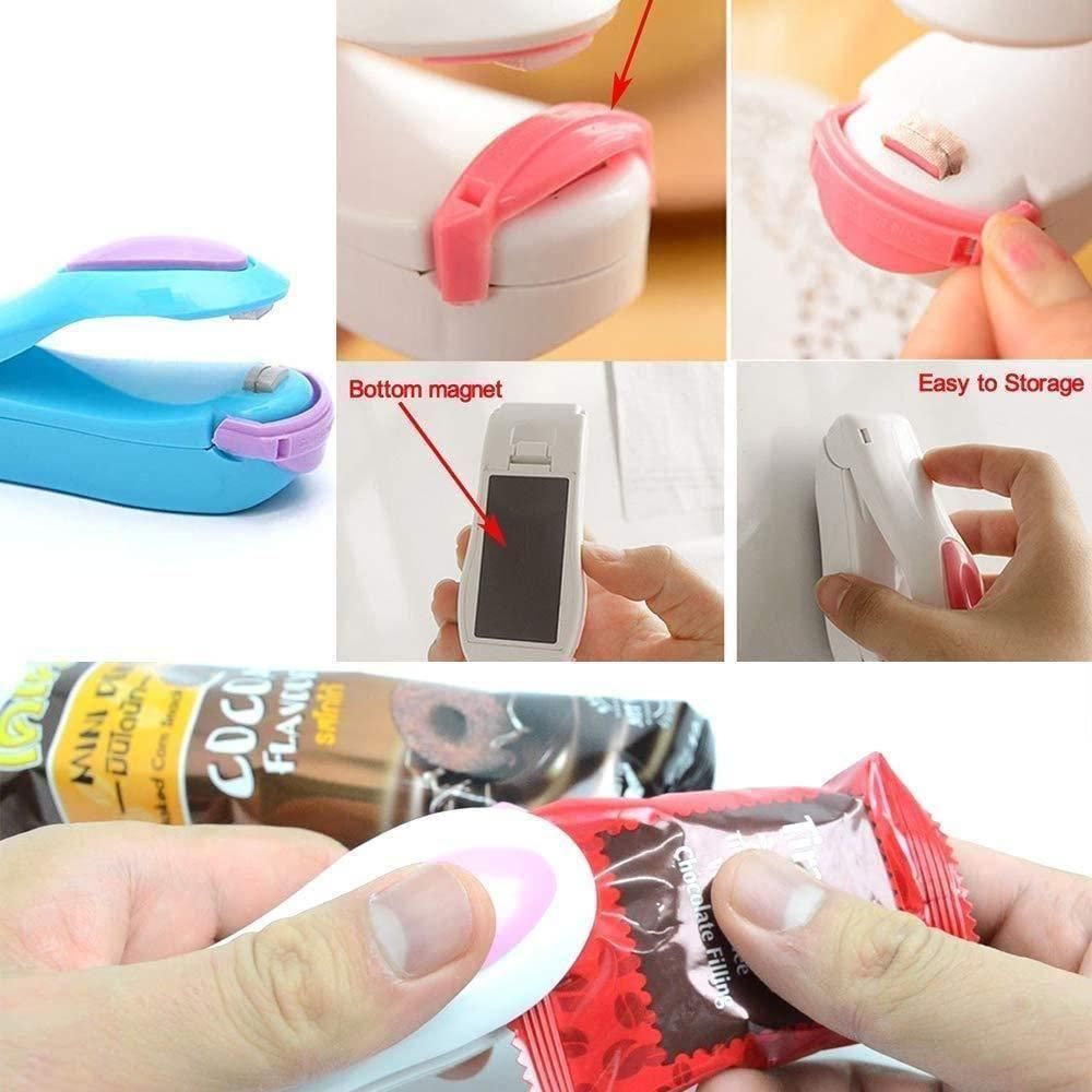 Portable Mini Heat Sealer (Multicolour)